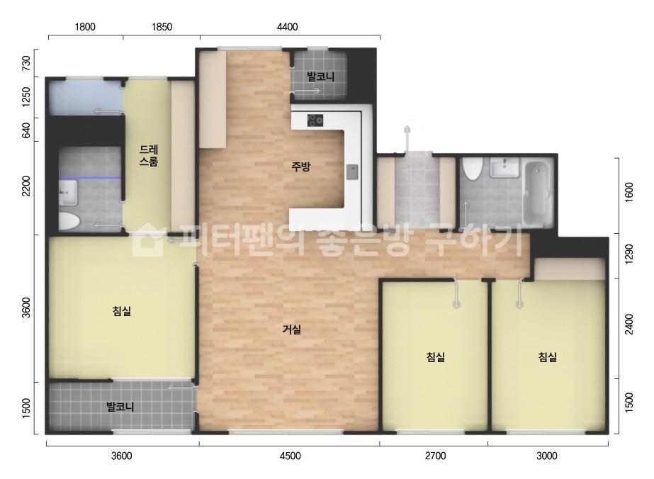 아파트 기본 평면도