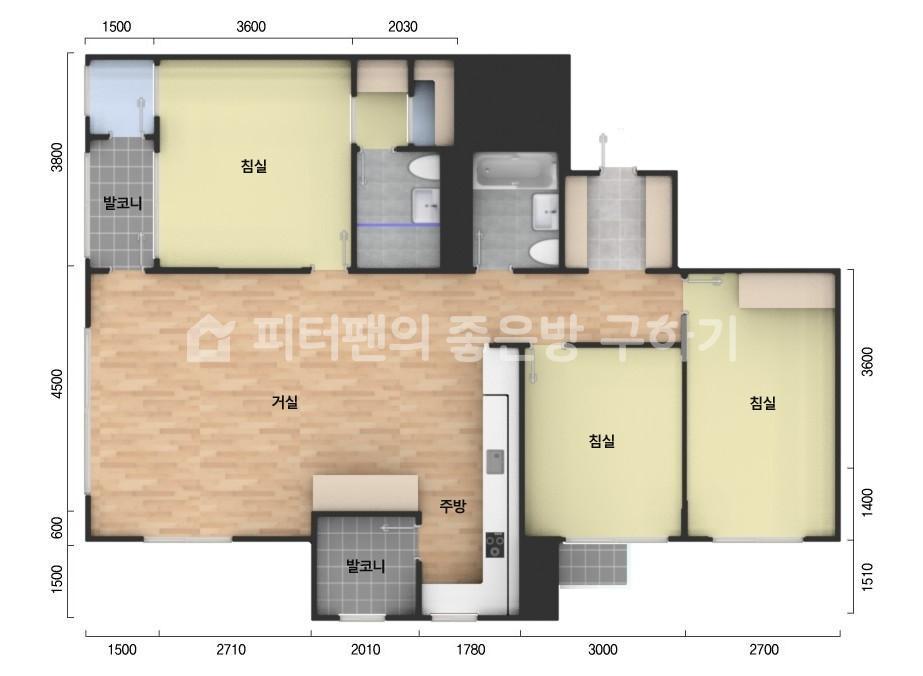 아파트 기본 평면도