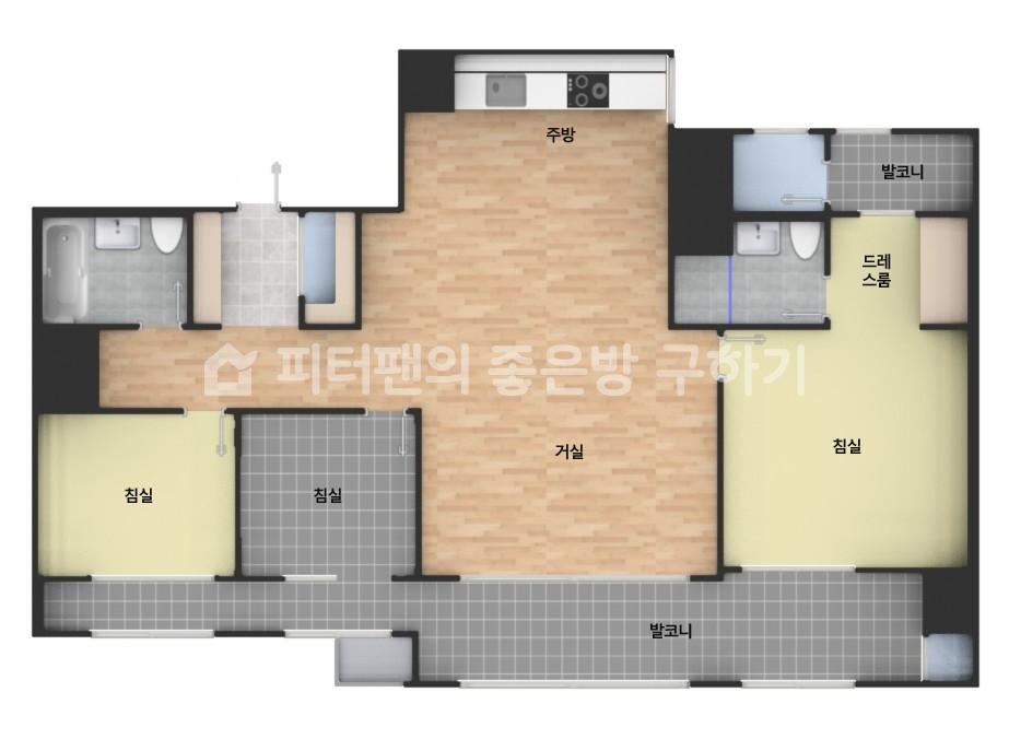 아파트 기본 평면도