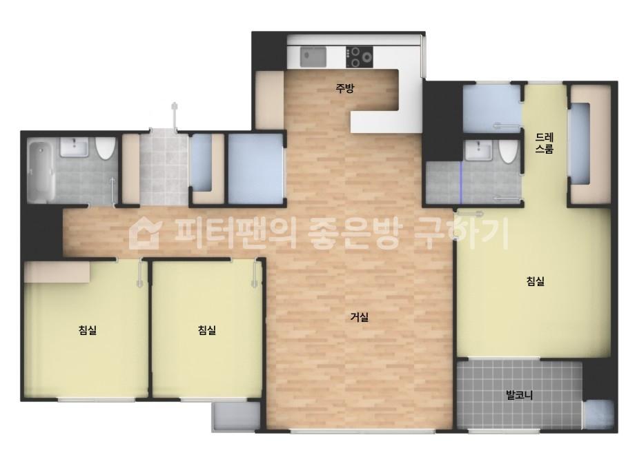 아파트 기본 평면도