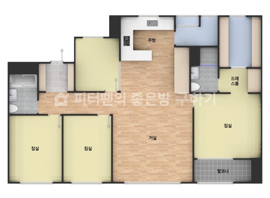 아파트 기본 평면도