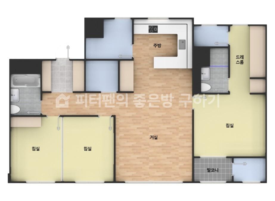 아파트 기본 평면도