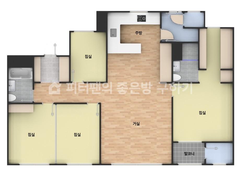 아파트 기본 평면도