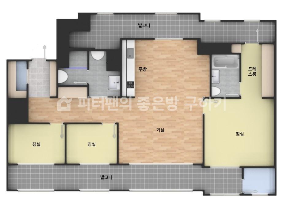 아파트 기본 평면도