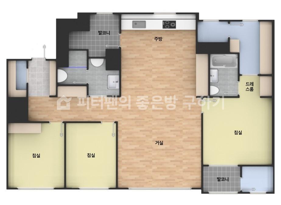 아파트 기본 평면도