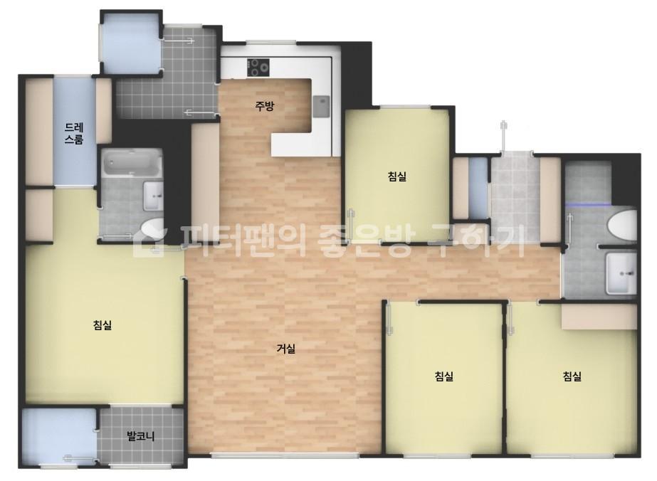 아파트 기본 평면도