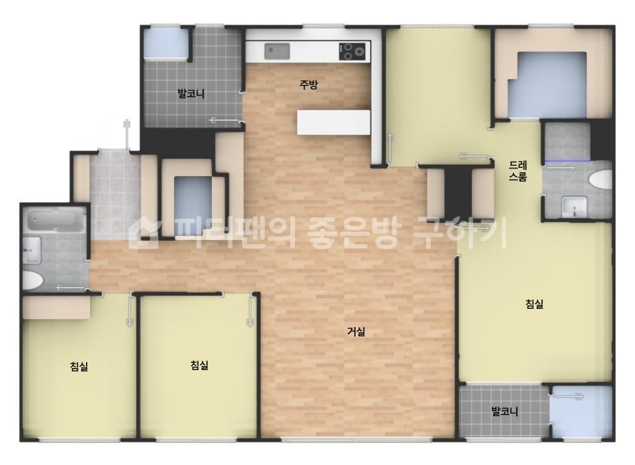 아파트 기본 평면도