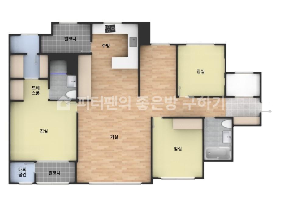 아파트 기본 평면도