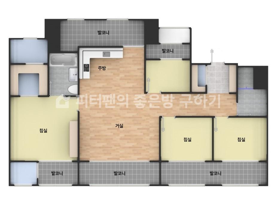 아파트 기본 평면도