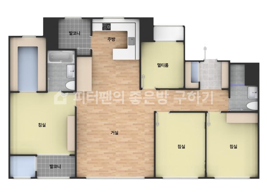 아파트 기본 평면도