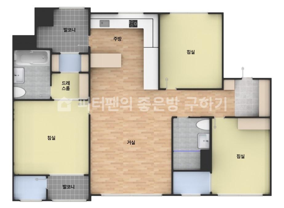 아파트 기본 평면도