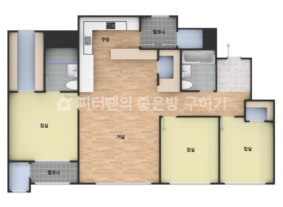 아파트 기본 평면도