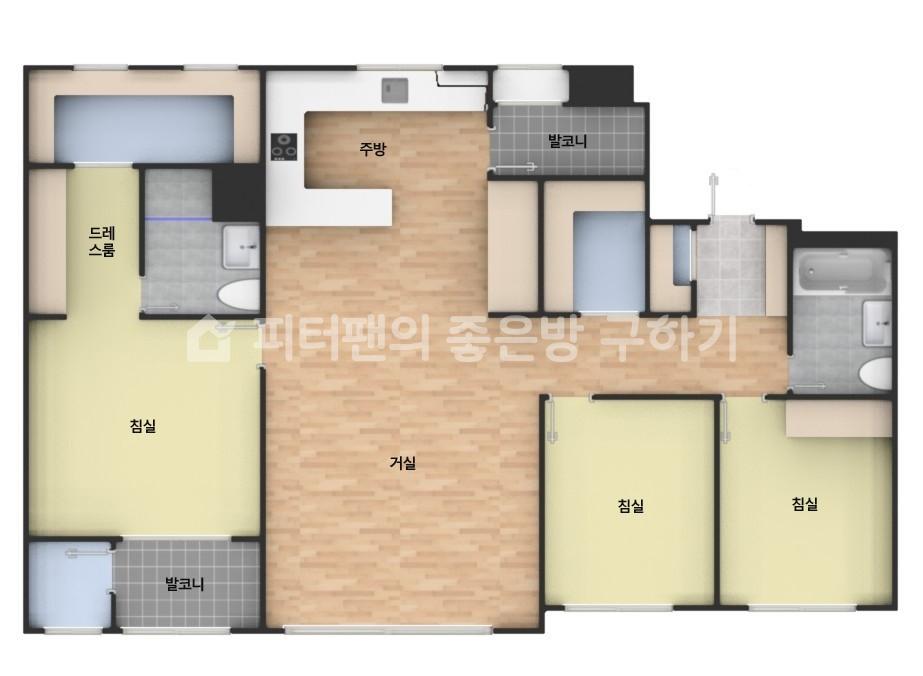 아파트 기본 평면도