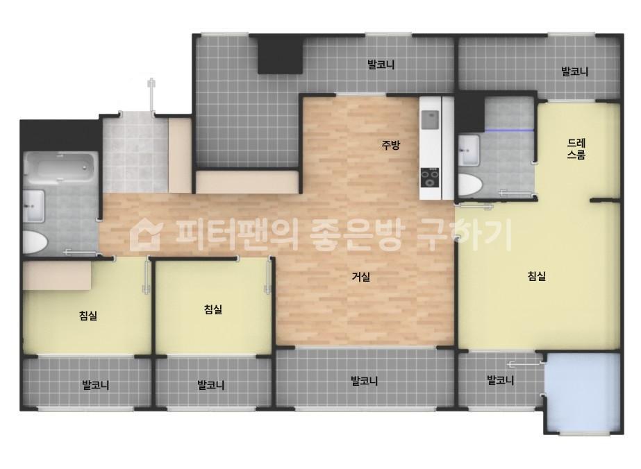 아파트 기본 평면도
