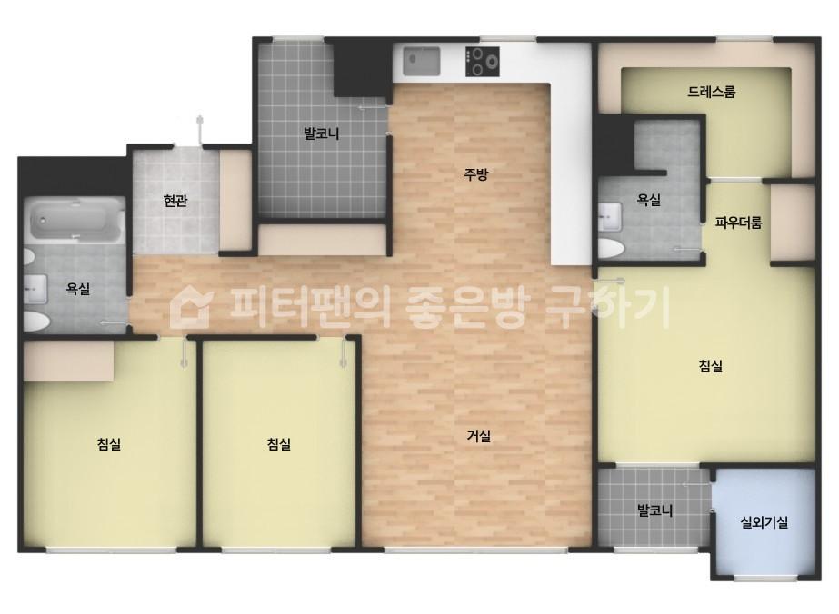 아파트 기본 평면도
