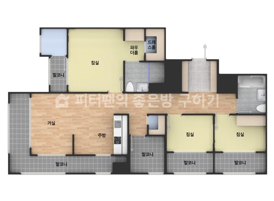 아파트 기본 평면도