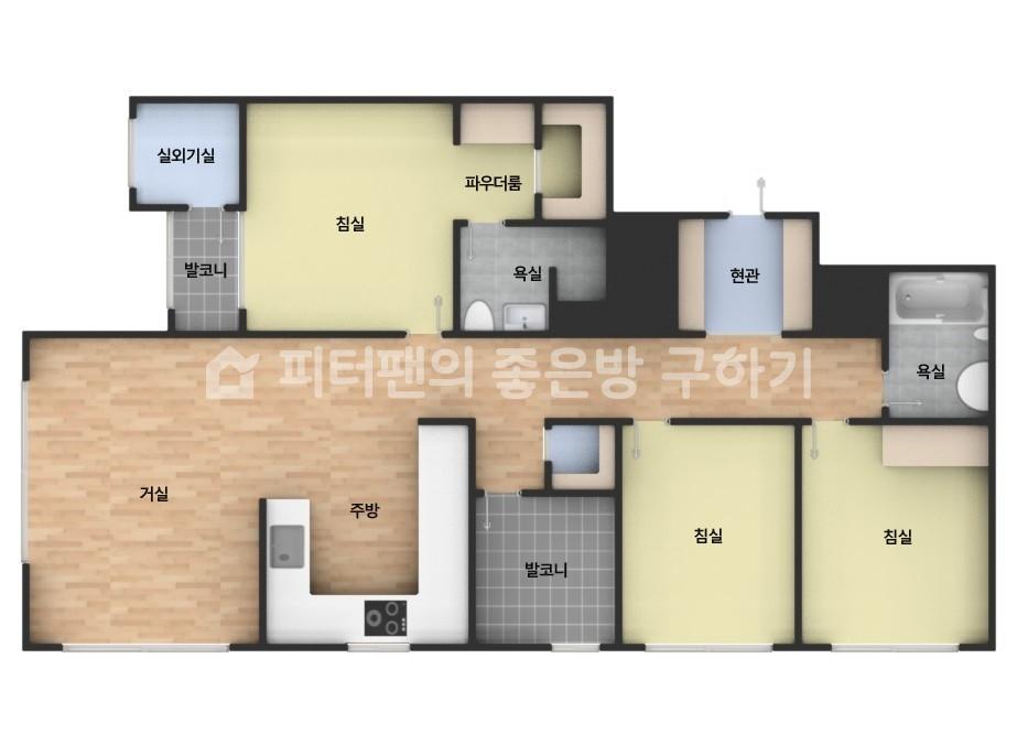 아파트 기본 평면도