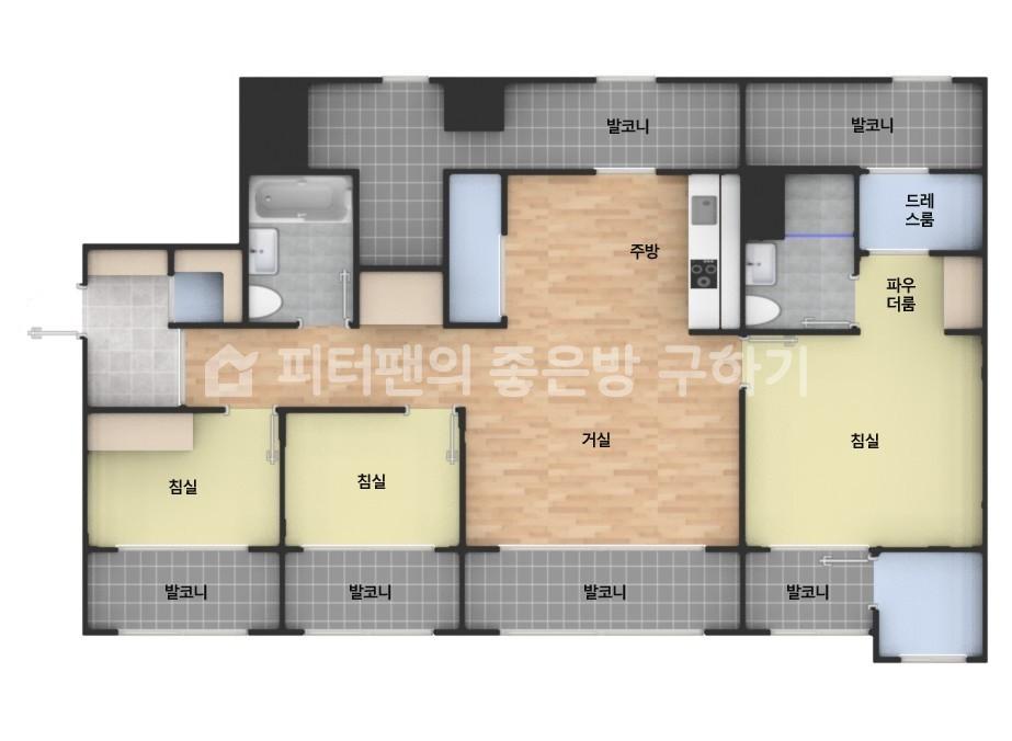 아파트 기본 평면도