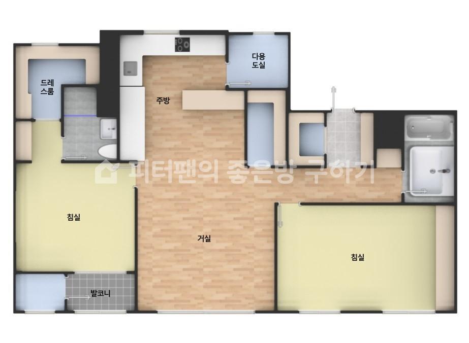 아파트 기본 평면도