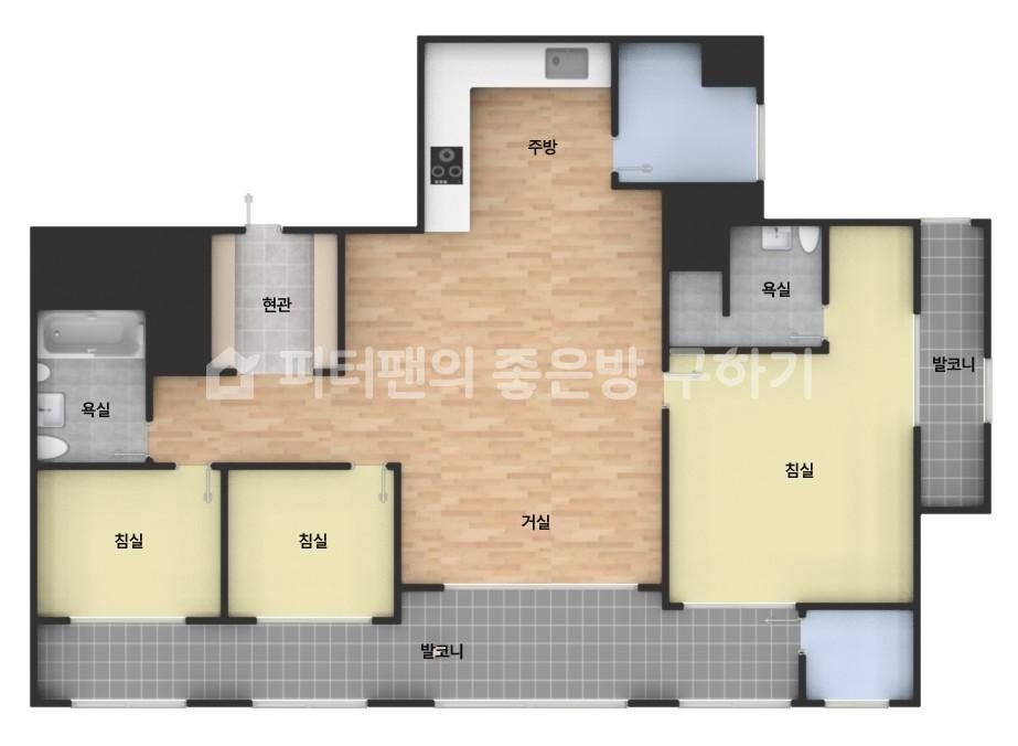 아파트 기본 평면도
