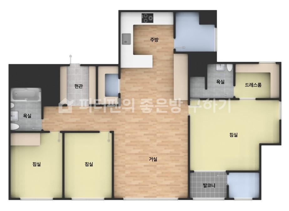 아파트 기본 평면도