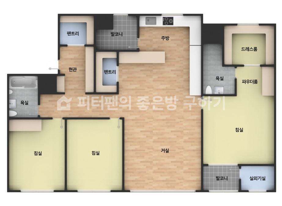 아파트 기본 평면도