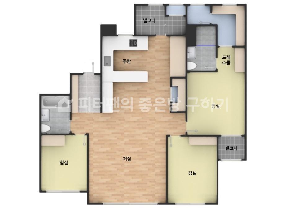 아파트 기본 평면도